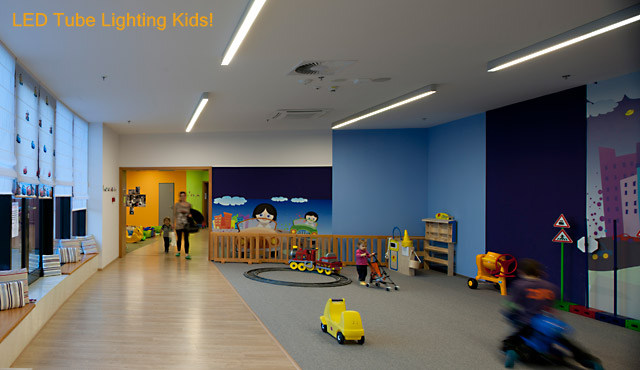 LED Tube Lighting-Kindergarten