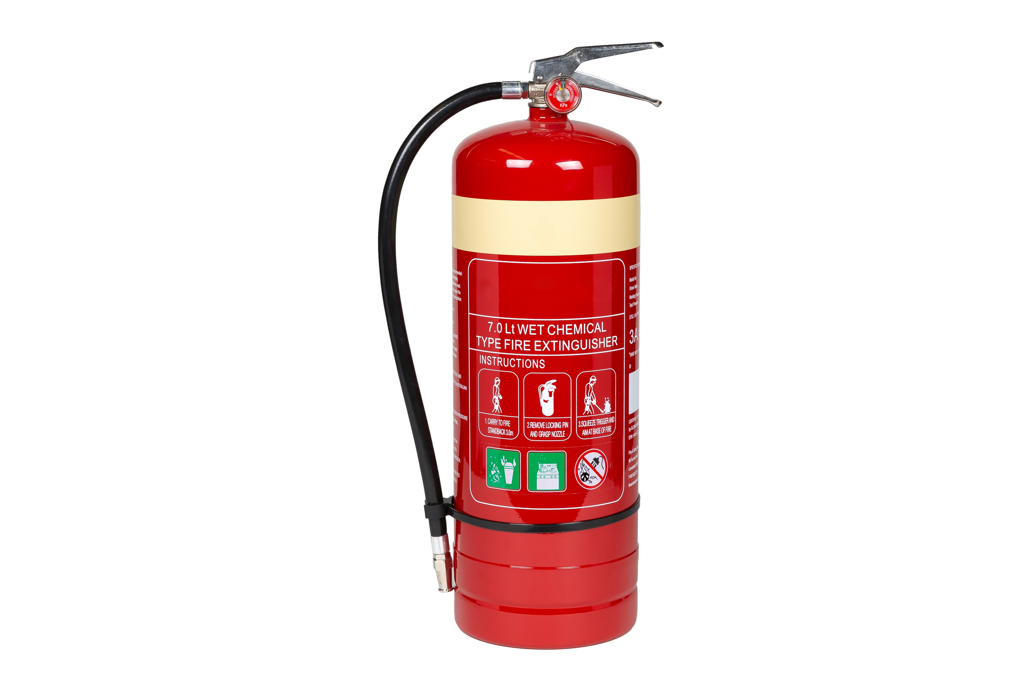 7.0L WET CHEMICAL FIRE EXTINGUISHER