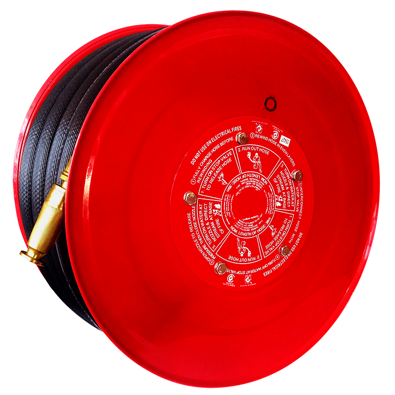 50m x 19mm Fire Hose Reel (Wall-mounted)